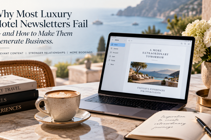 Why Most Luxury Hotel Newsletters Fail — and How to Make Them Generate Business