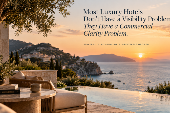 Most Luxury Hotels Don’t Have a Visibility Problem. They Have a Commercial Clarity Problem.